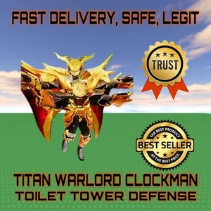 Titan Warlord Clockman | Toilet Tower Defense | TTD | Cheapest and Fast - Picture 1 of 1