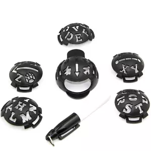 MARK GOLFBALL SCHABLONE MONOGRAMMER MARKER VORLAGE ZEICHNUNGSLINIE KIT STIFT (SCHWARZ) - Bild 1 von 2