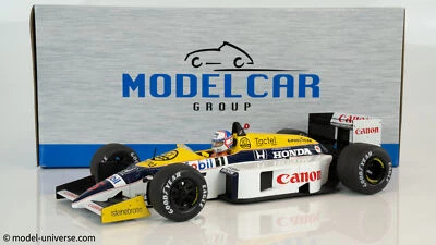 1:18 Williams FW11 Honda #5 Nigel Mansell ganador 1986 GP de Gran Bretaña modo diecast... Foto 1 de 4