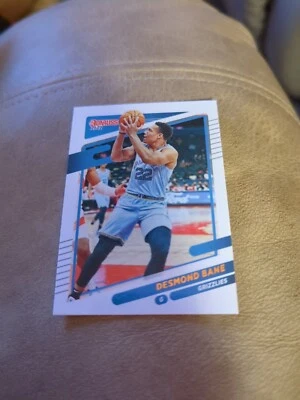 Desmond Bane 2021-22 Panini Donruss Basketball #44 NBA Memphis Grizzlies Guard - Image 1 of 2