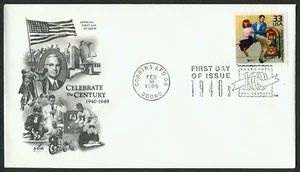 #3186g 33c Jitterbug Sweeps Nation, Art Craft FDC **ANY 5=FREE SHIPPING** - Picture 1 of 1