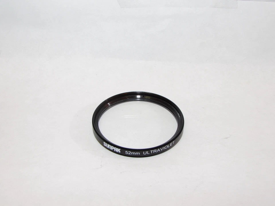 Used Sunpak Ultraviolet Protectior UV 52mm Lens Filter Made in Japan O32330 - Image 1 of 2