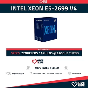 Intel Xeon E5-2699 V4 (22 Núcleos/44 Hilos) @3.60GHz Turbo Speed - Afbeelding 1 van 6
