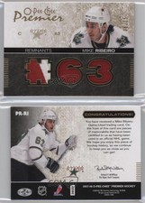 2007-08 O-Pee-Chee Premier Remnants Triples /35 Mike Ribeiro #PR-RI Triple Patch
