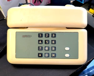 Telefono a tastiera SIP vintage modello SIRIO design GIUGIARO anni 80/90 - Zdjęcie 1 z 6