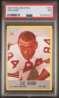1967 PHILADELPHIA 162 JOE ROBB PSA 7 Fresh Grade! - Image 1 of 2