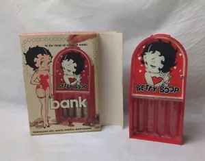 Betty Boop 1986 "Betty Winks" Kitschy Collectible Coin Bank mit Original Box - Bild 1 von 16