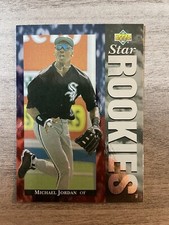 1994 Upper Deck Star Rookies Michael Jordan #19 Rookie RC Chicago White Sox