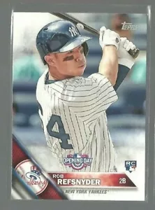 2016 Topps Opening Day #OD13 Rob Refsnyder RC (ref 87240) - Picture 1 of 1