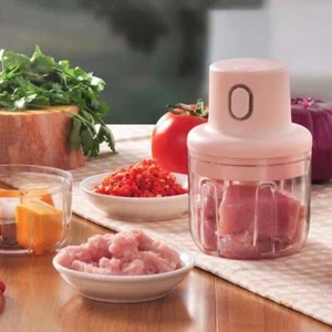 USB Wireless Electric Kitchen Blender Mixer Garlic Masher Meat Grinder Mini Vege - Picture 1 of 11