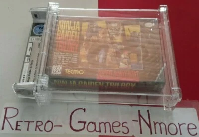 Ninja Gaiden Trilogy Super Nintendo Sealed WATA Graded 9.2 Actual pict Fast ship - Image 1 of 4