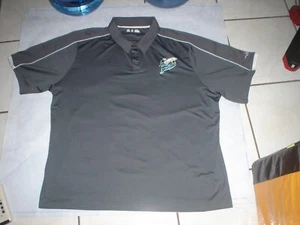 Alleson Athletic Barracudas schwarzes kurzärmliges Poloshirt mit Kragen für Herren Größe 3X - Bild 1 von 7