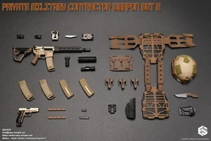 1:6 Easy & Simple Private Military Contractor Weapon Set E Ver. F for 12" Figure - Picture 1 of 8