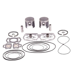 Seadoo Top End Piston Kit 1992-1996 SP SPI GTS 1992-1993 GTX STD Size 587 White - Picture 1 of 4