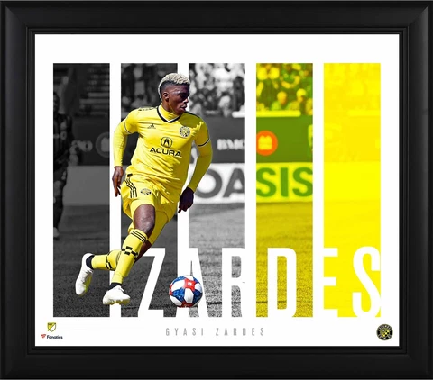 Gyasi Zardes Columbus Crew SC Framed 15x17 Player Panel Collage Cover
