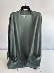 CJ Banks Women's Sage Knit Cardigan Sweater Size 2X - Picture 1 of 4