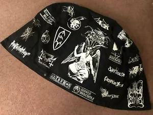 Chaqueta de Batalla de Black Metal Chaleco Vaquero Corte Mayhem Taake Watain Celtic Frost - Imagen 1 de 12