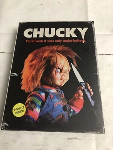 Chucky Mad Engine Limited Edition VHS Box set T Shirt Size XL - Picture 1 of 2