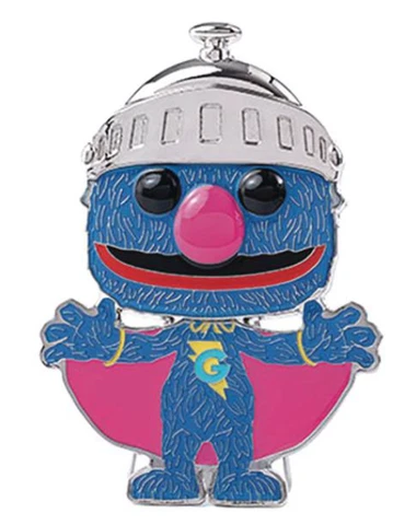 Funko Pop! Pins: Sesame Street - Super Grover Cover