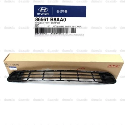 GENUINE Front Bumper Grille Lower for 2017-2019 Hyundai Santa Fe 86561B8AA0 - Imagem 1 de 4