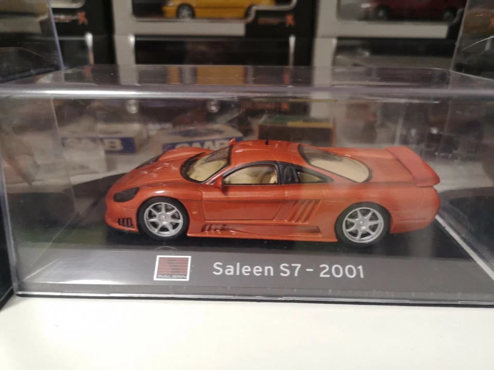 Saleen S7 Arancione Metallizato - Scala 1:43 - DeAgostini - Nuova - Immagine 1 di 1
