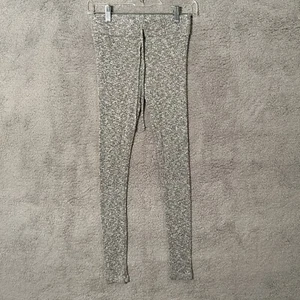 FashionNova Knit Stretch Pajama Pants Women's Size 12 Gray Tie - Picture 1 of 6