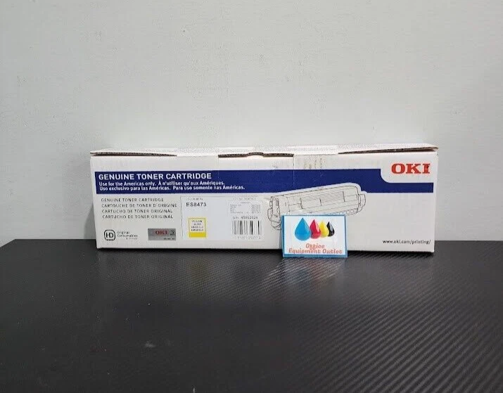 OKI 45862824 Yellow Toner Cartridge Oki ES8473 - Image 1 of 1