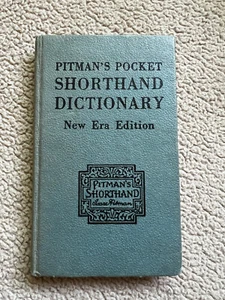 Pitman New Era Shorthand Pocket Dictionary - Picture 1 of 6