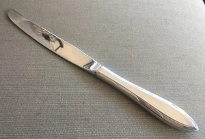Nobility Oneida Reverie Silver Plate 1937 Art Deco 1 Dinner Knife 73238 Empire - Picture 1 of 3