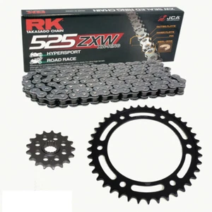Kettensatz Aprilia ETV 1000 Capo Nord 01-09 Kette RK 525 ZXW 112 offen 17/4 - Picture 1 of 4