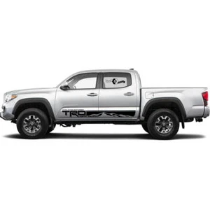 TRD Mountains Stripes for Rocker Panel Side Vinyl Stickers Decal fit to Tacoma - Picture 1 of 2
