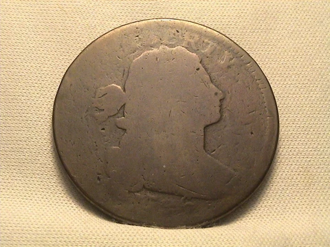 1796 Draped Bust Large Cent Reverse of 1797 S-114 Cover