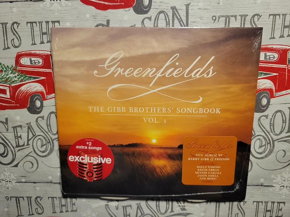 Barry Gibb Greenfields Songbook Vol1 CD Target 2 Extra Songs Ships Fast Bee Gees