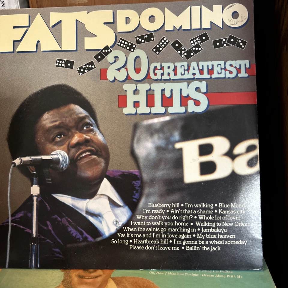 Fats Domino – 20 Greatest Hits LP (1982) Black Tulip - BT 555004. Foto 1 de 1