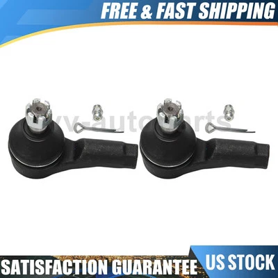 2 Outer Tie Rod End For 1990-1995 Mazda 323 1992-1996 Mazda MX-3 - Image 1 of 4