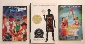 Kids' Basketball Themed Chapter Book Lot Sports Children Boys Hoops Bundle Of 3 - Imagen 1 de 1