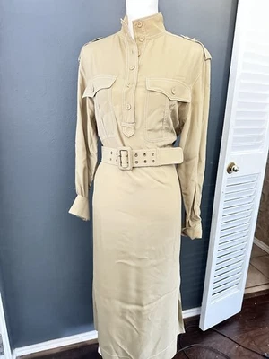 Vestido Feminino Zimmermann Bege Tamanho 1 - Imagem 1 de 4