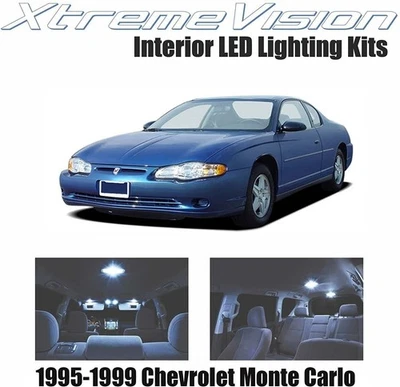 XtremeVision Interior LED for Chevrolet Monte Carlo 1995-1999 (7 Pieces) Cool... - Image 1 of 4