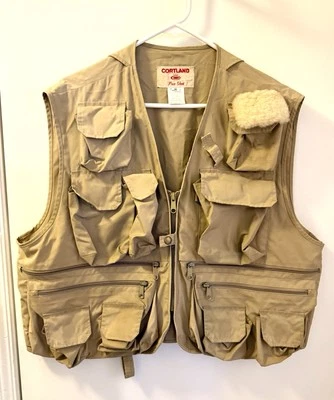 Vintage Cortland Pro Vest Fly Fishing Best Men’s Size XL - Image 1 of 3