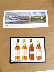 Juego de 2 postales Talisker Destilería Whisky Escocia Highlands  - Imagen 1 de 9