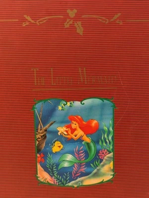 Juego de adornos de libro de cuentos Disney - La Sirenita - Colección de Navidad 5 piezas Foto 1 de 4