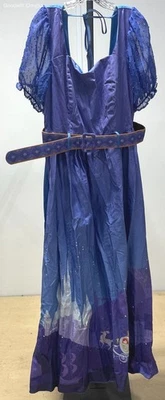 Vestido Cenicienta Disney Para Mujer Talla 1X Azul "Su Universo" Media Manga Nuevo con Etiquetas Foto 1 de 4