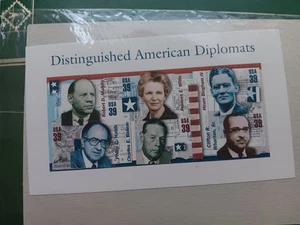 US STAMP DISTINGUISHED AMERICAN DIPLOMATS   XF/MINT/NH  ORIGINAL PACK. - Picture 1 of 1