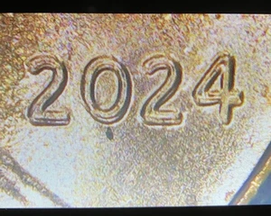 2024 Lincoln Shield Cent Gem BU Doubled Die Obverse VDDO-001 - Picture 1 of 7