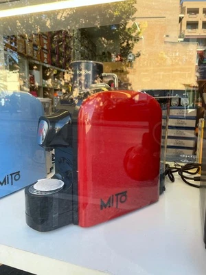 Macchina da Caffè  Cialde Mito + 50 Cialde La Bevanda del Rè Colore Nera e Rosso - Image 1 of 4