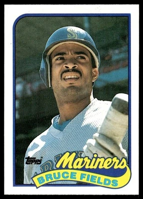 1989 Topps Bruce Fields Seattle Mariners #556 - Image 1 of 2