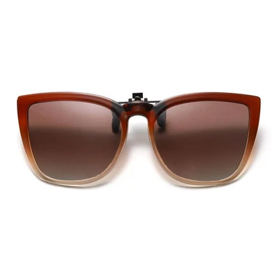 Clip Lunettes de Soleil Polarisées Oeil de Chat Clip Solaire pour Lunettes de... - Photo 1/4