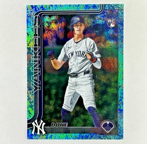 DUKE ELLIS 2025 TOPPS SERIES 2 ROOKIE Aqua Holo Foil RC New York Yankees - Picture 1 of 2