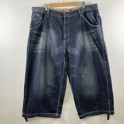 Vibe SGL Gold Label Mens Y2K Long Shorts Sz 42 Below Knee Street Skate Hip Hop - Image 1 of 4