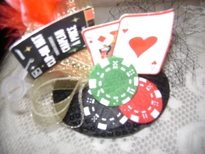 Dog Cat party Halloween Hat .Clip-on Hat. Chapeau a Pince XS /S - Picture 1 of 7